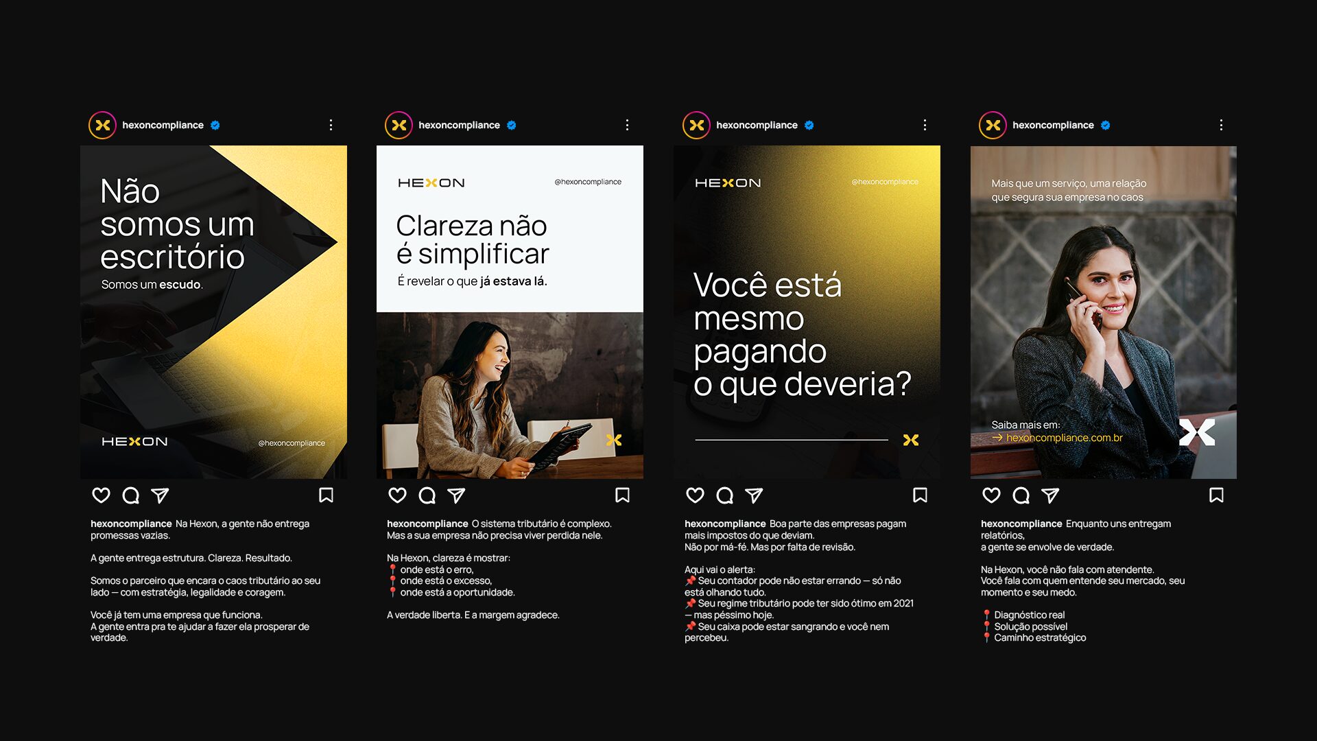 Feed do Instagram Hexon
