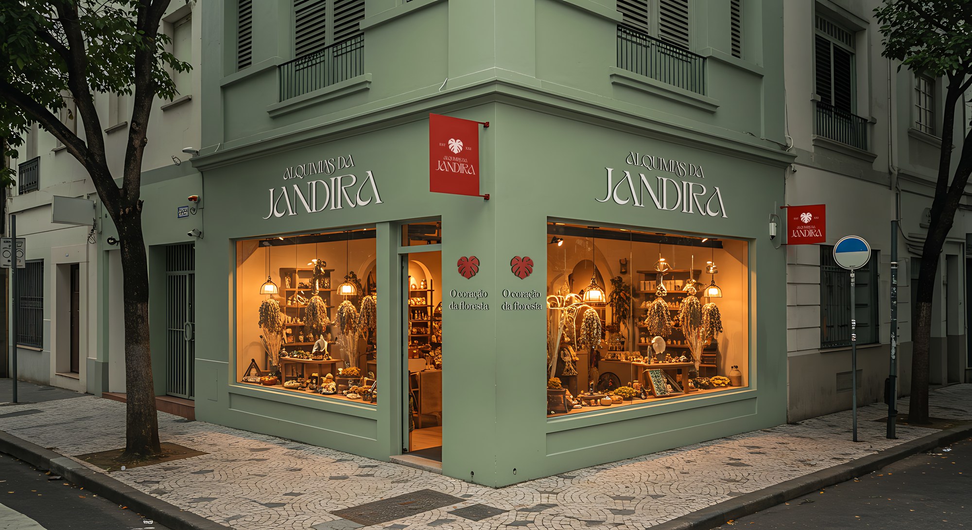 Fachada Alquimias da Jandira