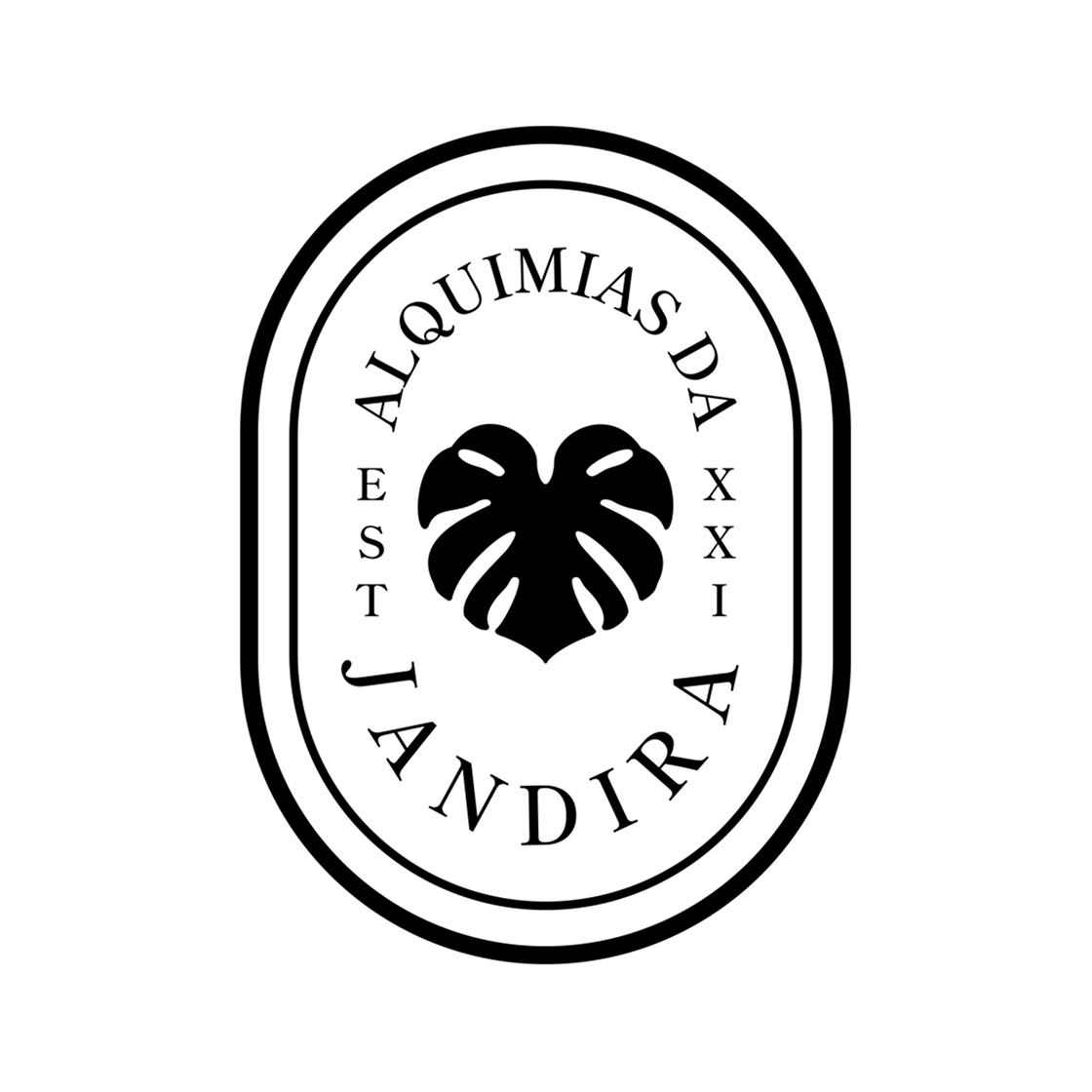 Selo Alquimias da Jandira — versão oval