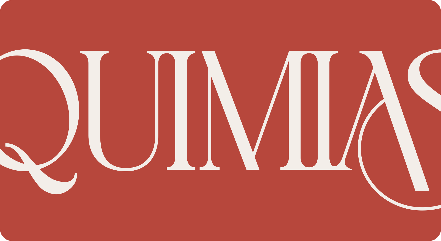 Quimias — naming Alquimias da Jandira